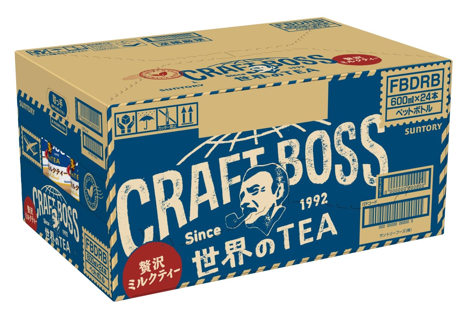 Amazon.co.jp: サントリー クラフトボス ミルクティー 紅茶 世界のTEA